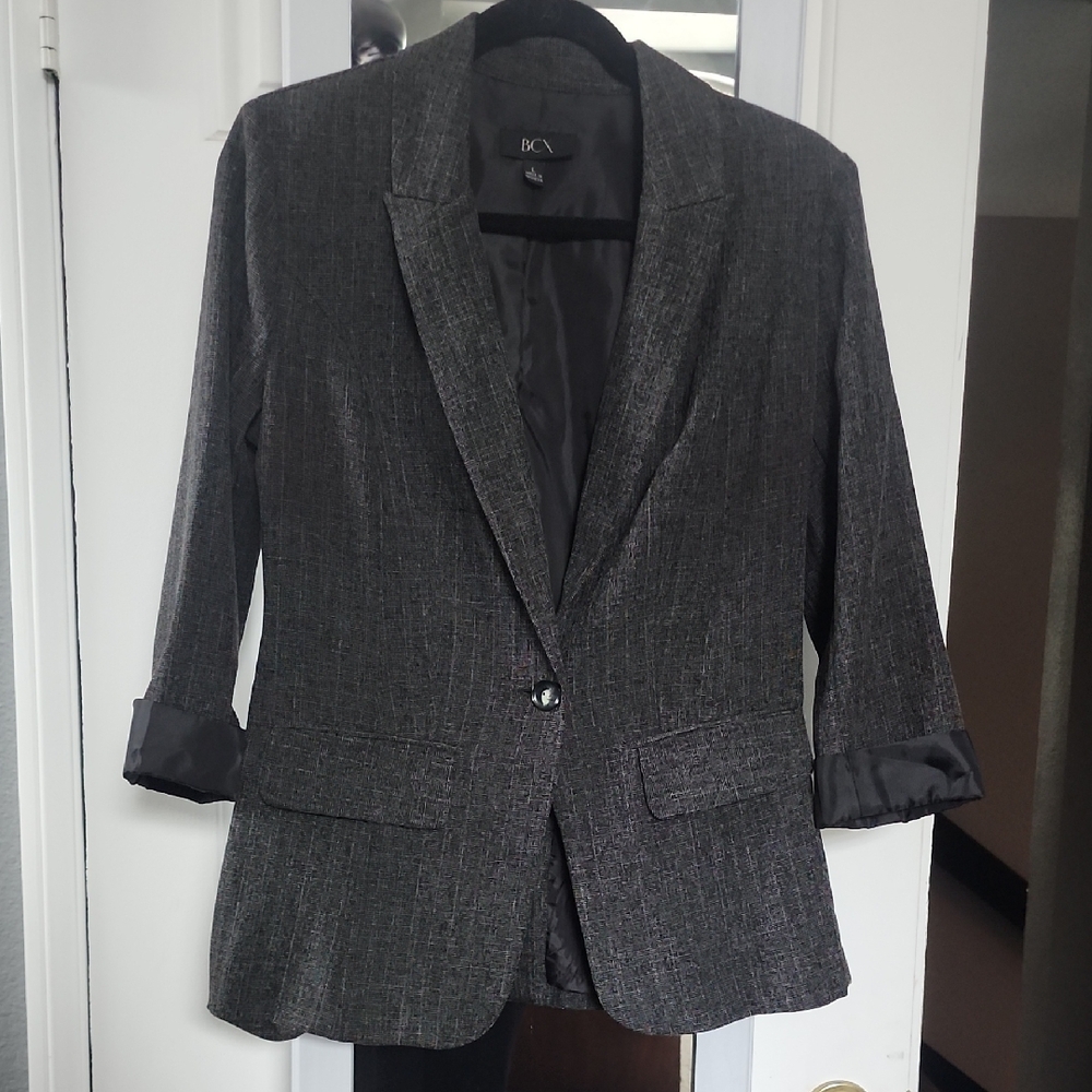 BCX Charcoal Sport Coat for Women